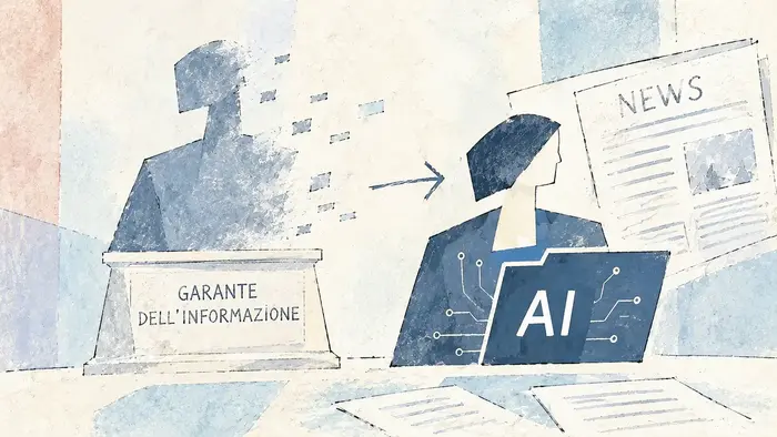 DPCM sulle agenzie stampa: scompare il Garante per l’informazione, arriva l’esperto AI